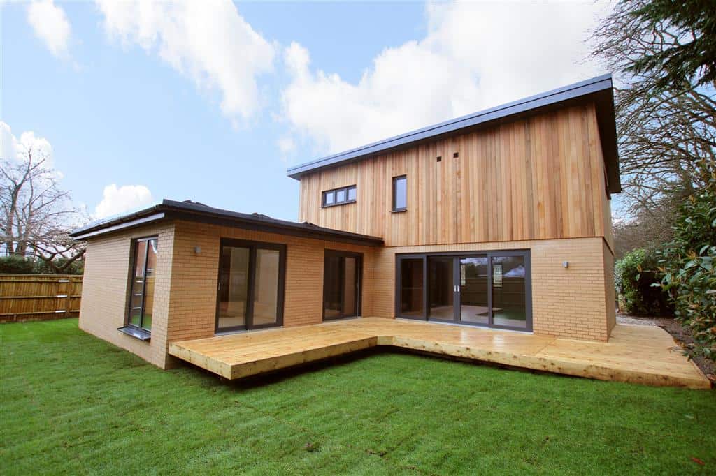 Closed Panel House Rear View - Vision Development