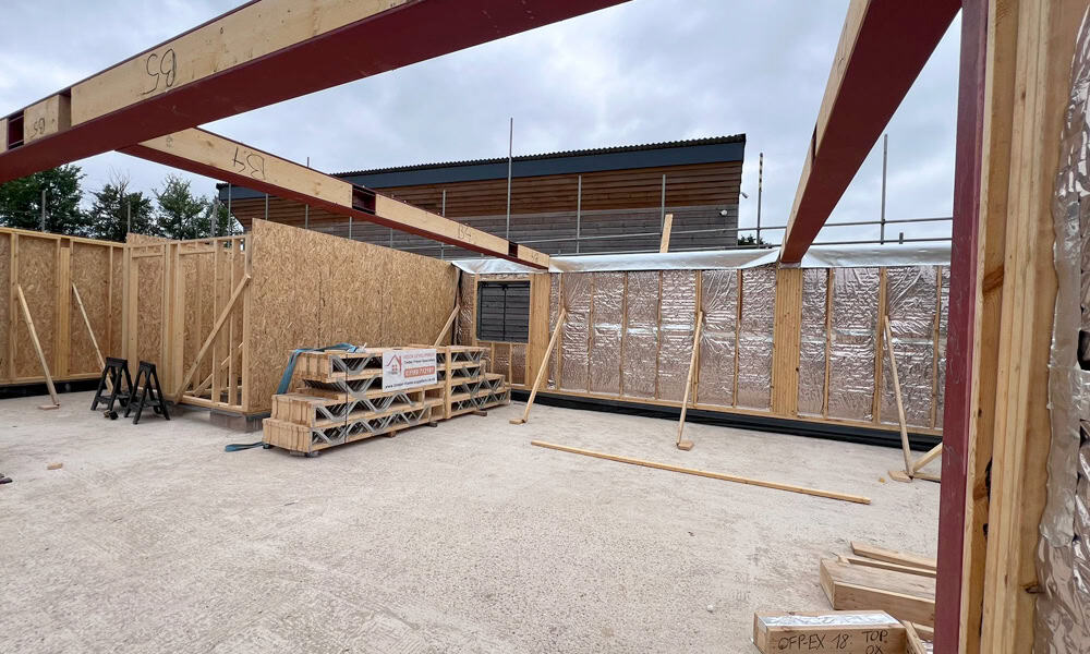 Build your own prefabricated timber frame house - Vision Development, Berkshire